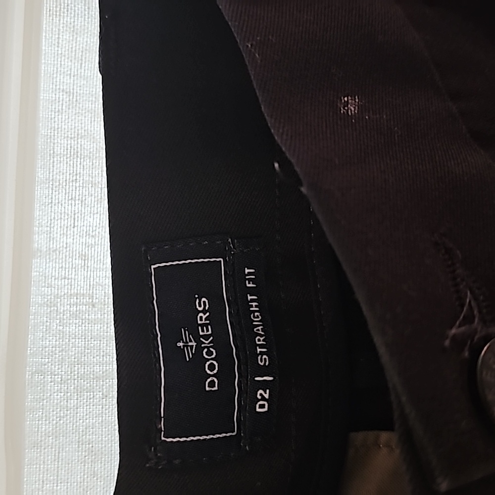 Men's dockers black dress pants